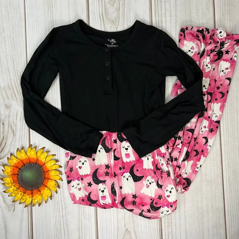 birdie‎ bean girls bamboo evie halloween jumpsuit 8